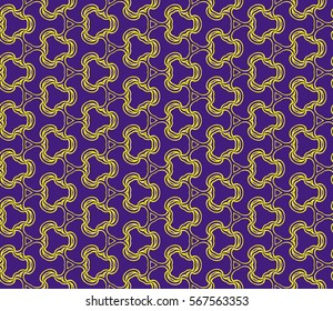 modern geometric seamless pattern with oval and swirl shape. vector illustration. for wallpaper, interior design