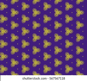 modern geometric seamless pattern with oval and swirl shape. vector illustration. for wallpaper, interior design