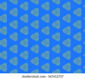 modern geometric seamless pattern with oval and swirl shape. vector illustration. for wallpaper, interior design