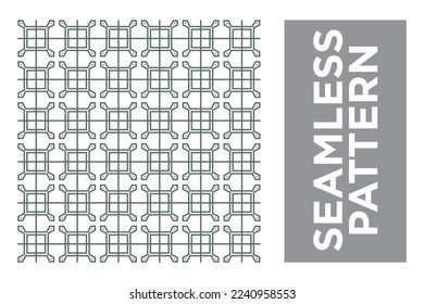 Modern Geometric Seamless Pattern. Simple Background Print Vector Repeating Texture.