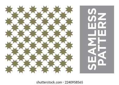 Modern Geometric Seamless Pattern. Simple Background Print Vector Repeating Texture.