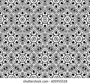 modern geometric seamless pattern with transparent background. vector illustration. for design, print, wallpaper, fabric