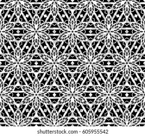 modern geometric seamless pattern with transparent background. vector illustration. for design, print, wallpaper, fabric