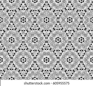 modern geometric seamless pattern with transparent background. vector illustration. for design, print, wallpaper, fabric