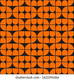 Modern geometric seamless pattern vector design.