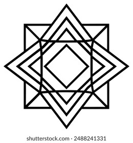 Moderne geometrische nahtlose Muster-Vektorillustration mit blauer Linienstruktur auf weißem Hintergrund Perfekt für helle abstrakte Tapeten und helle Fliesenkulisse