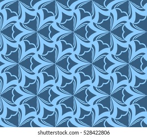 Modern geometric seamless pattern. Vector illustration. For design, page fill, wallpaper.