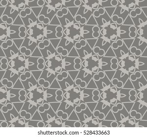 Modern geometric seamless pattern. Vector illustration. For design, page fill, wallpaper.
