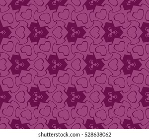Modern geometric seamless pattern. Vector illustration. For design, page fill, wallpaper.