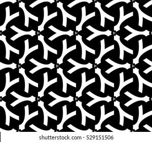 Modern geometric seamless pattern. Vector illustration. For design, page fill, wallpaper.