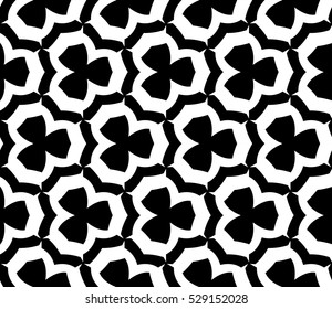 Modern geometric seamless pattern. Vector illustration. For design, page fill, wallpaper.