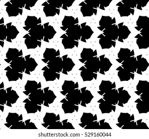Modern geometric seamless pattern. Vector illustration. For design, page fill, wallpaper.