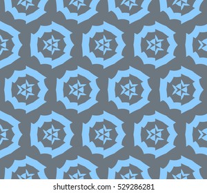 Modern geometric seamless pattern. Vector illustration. For design, page fill, wallpaper.