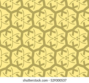 Modern geometric seamless pattern. Vector illustration. For design, page fill, wallpaper.