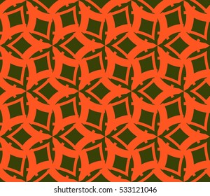 Modern geometric seamless pattern. Vector illustration. For design, page fill, wallpaper.