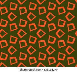 Modern geometric seamless pattern. Vector illustration. For design, page fill, wallpaper.