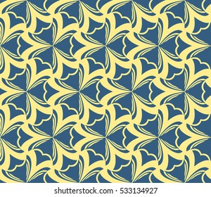 Modern geometric seamless pattern. Vector illustration. For design, page fill, wallpaper.