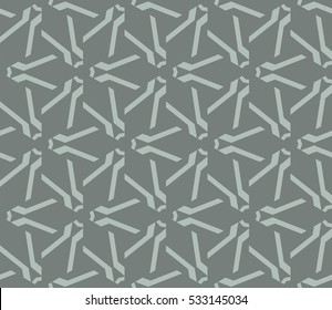 Modern geometric seamless pattern. Vector illustration. For design, page fill, wallpaper.
