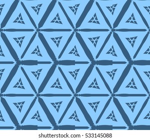 Modern geometric seamless pattern. Vector illustration. For design, page fill, wallpaper.