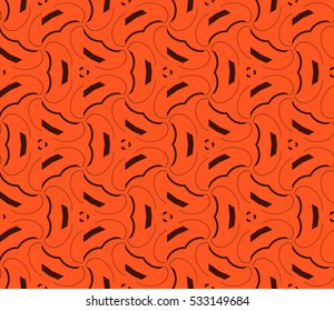 Modern geometric seamless pattern. Vector illustration. For design, page fill, wallpaper.