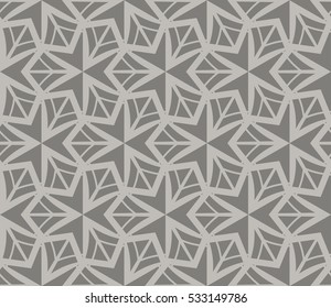 Modern geometric seamless pattern. Vector illustration. For design, page fill, wallpaper.