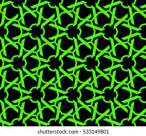 Modern geometric seamless pattern. Vector illustration. For design, page fill, wallpaper.