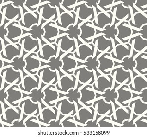 Modern geometric seamless pattern. Vector illustration. For design, page fill, wallpaper.