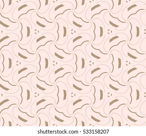 Modern geometric seamless pattern. Vector illustration. For design, page fill, wallpaper.