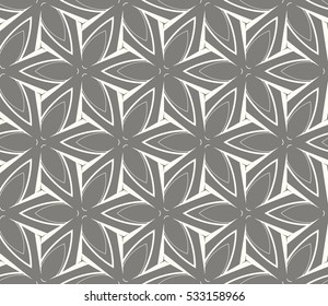 Modern geometric seamless pattern. Vector illustration. For design, page fill, wallpaper.