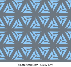 Modern geometric seamless pattern. Vector illustration. For design, page fill, wallpaper.