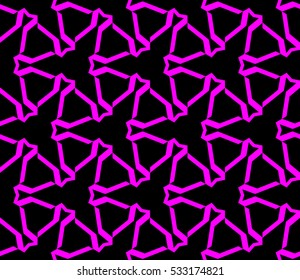 Modern geometric seamless pattern. Vector illustration. For design, page fill, wallpaper.