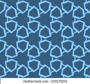 Modern geometric seamless pattern. Vector illustration. For design, page fill, wallpaper.