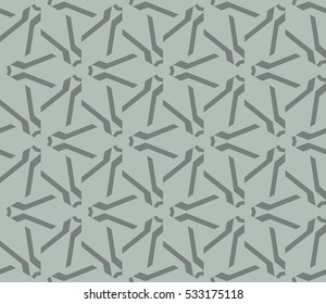 Modern geometric seamless pattern. Vector illustration. For design, page fill, wallpaper.