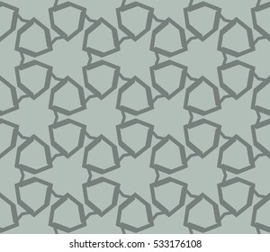 Modern geometric seamless pattern. Vector illustration. For design, page fill, wallpaper.