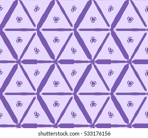 Modern geometric seamless pattern. Vector illustration. For design, page fill, wallpaper.