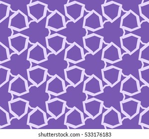 Modern geometric seamless pattern. Vector illustration. For design, page fill, wallpaper.