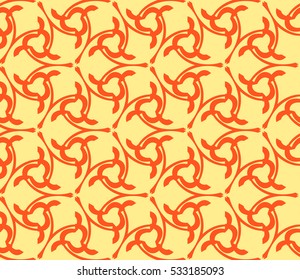 Modern geometric seamless pattern. Vector illustration. For design, page fill, wallpaper.