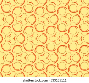 Modern geometric seamless pattern. Vector illustration. For design, page fill, wallpaper.