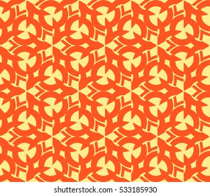 Modern geometric seamless pattern. Vector illustration. For design, page fill, wallpaper.