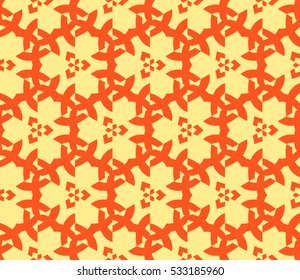 Modern geometric seamless pattern. Vector illustration. For design, page fill, wallpaper.