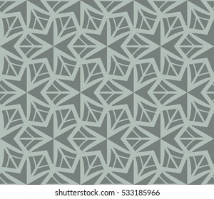 Modern geometric seamless pattern. Vector illustration. For design, page fill, wallpaper.