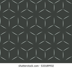 Modern geometric seamless pattern. Vector illustration. For design, page fill, wallpaper.