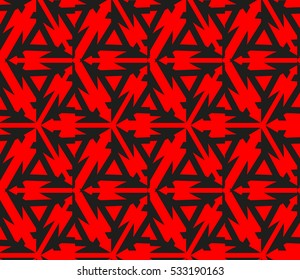 Modern geometric seamless pattern. Vector illustration. For design, page fill, wallpaper.