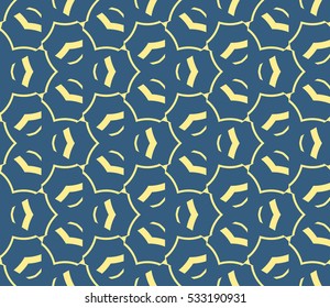 Modern geometric seamless pattern. Vector illustration. For design, page fill, wallpaper.