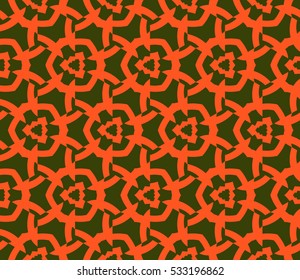 Modern geometric seamless pattern. Vector illustration. For design, page fill, wallpaper.