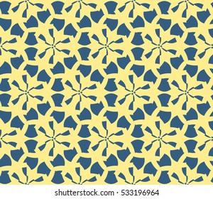 Modern geometric seamless pattern. Vector illustration. For design, page fill, wallpaper.