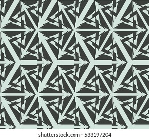 Modern geometric seamless pattern. Vector illustration. For design, page fill, wallpaper.