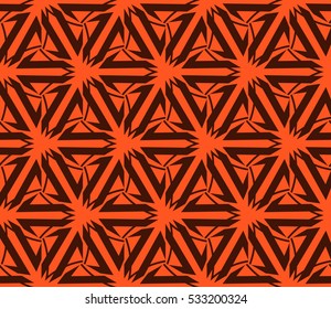 Modern geometric seamless pattern. Vector illustration. For design, page fill, wallpaper.