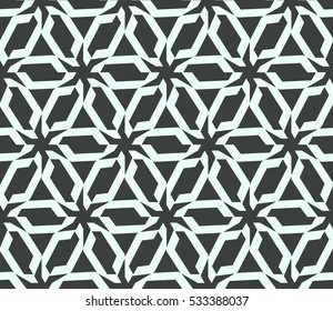 Modern geometric seamless pattern. Vector illustration. For design, page fill, wallpaper.