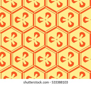 Modern geometric seamless pattern. Vector illustration. For design, page fill, wallpaper.